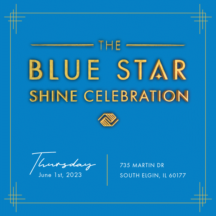 The Blue Star Shine Celebration